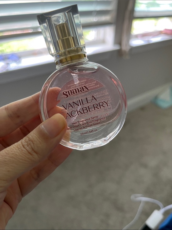 Other - Sumax Vanilla Blackberry Fragrance Spray - Light Pink Bottle never used